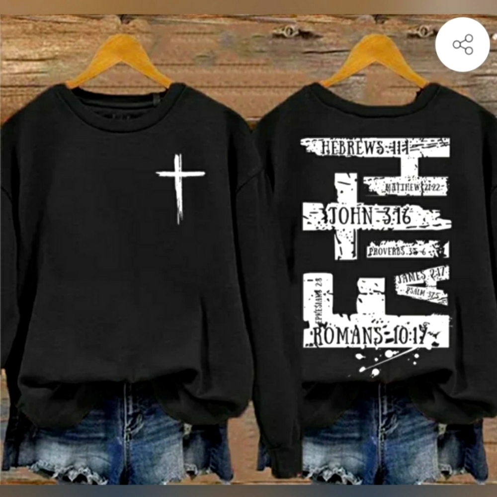 Faith Scripture Sweatshirt